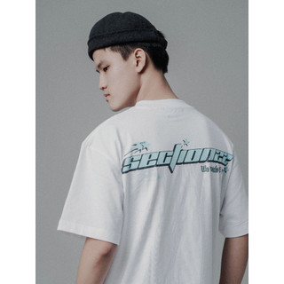 Áo thun oversize Nam/Nữ Section22 ( We made it for U ) - Trắng