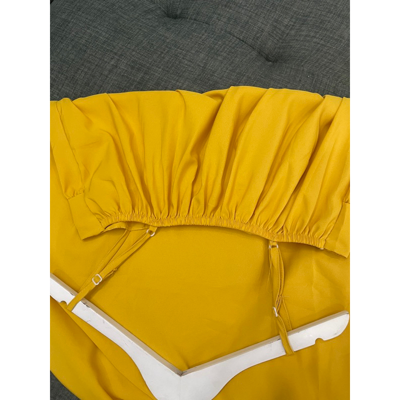 Đầm 2 dây vải  lụa mềm, phom 65kg