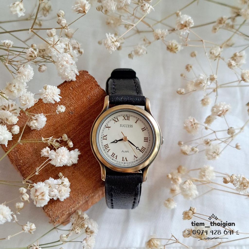 Đồng hồ Si Nhật - Nữ - Success ALBA (by Seiko) - Kiểu dáng vintage