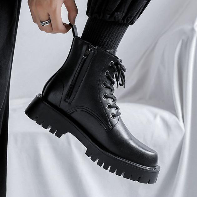 Giày Boot Nam ACOOP Khóa Kéo GN346 - GN347 - GN424