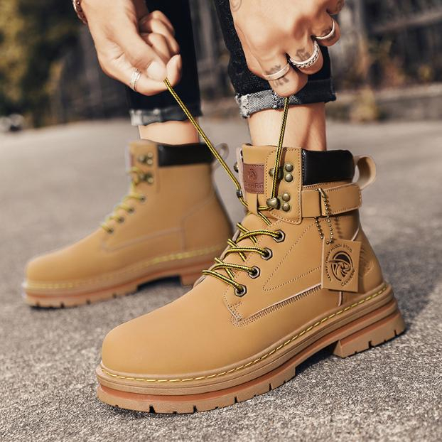 Giày Boot Nam SPORT Vàng GN391-GN400-GN404