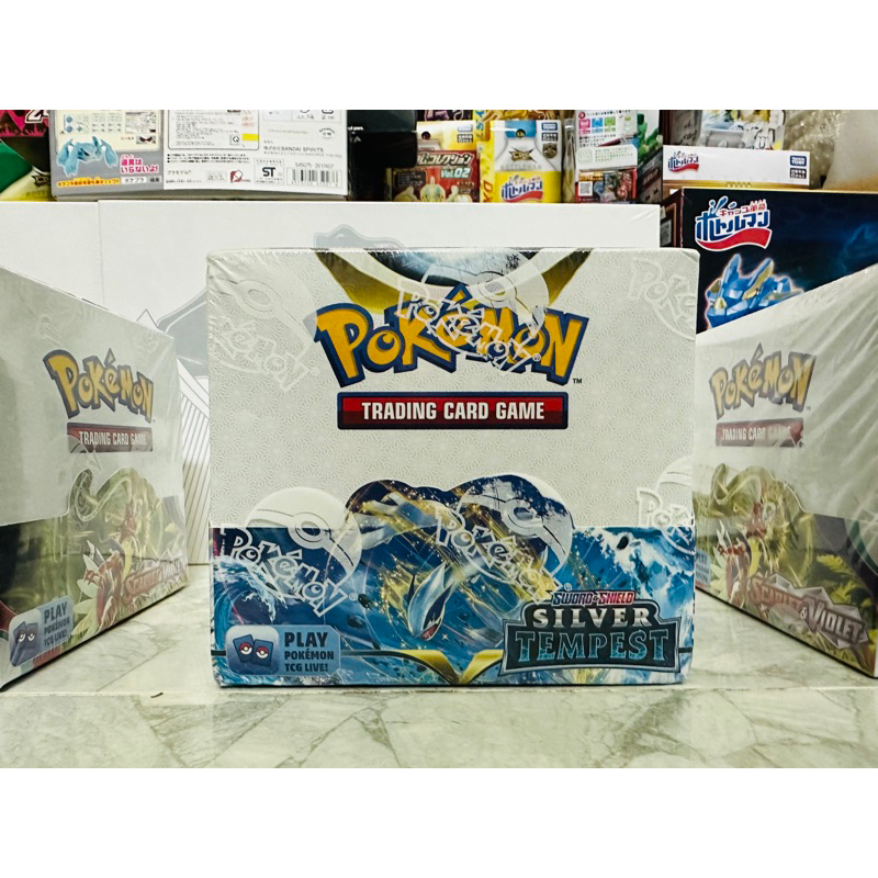 Hộp Bài 36 Pack Pokemon TCG Silver Tempest Chính Hãng