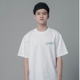 Áo thun oversize Nam/Nữ Section22 ( We made it for U ) - Trắng