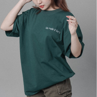 Áo thun oversize Nam/Nữ Section22 - Xanh lá