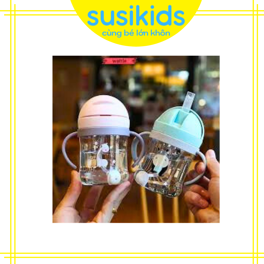 Bình nước chống sặc an toàn cho bé 250ml (có vạch chia) SUSIKIDS