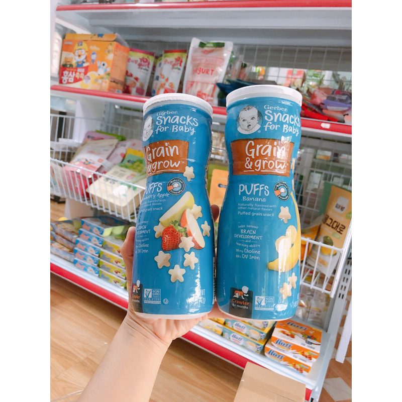 Bánh ăn dặm Gerber cho bé
