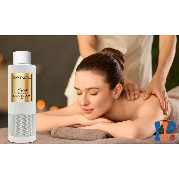 Dầu Dưỡng Thể Massage Hương Nước Hoa DEAR BODY Majestic Body Oil 270ml