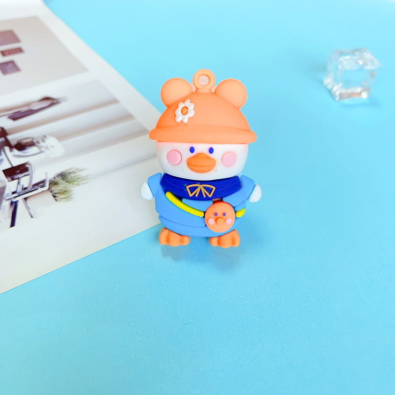 Móc khoá Vịt Balo Cute, Móc Khoá Dễ Thương Móc Khoá Ô Tô Xe Máy , Móc Treo Trang Trí Túi Cặp Sách Balo