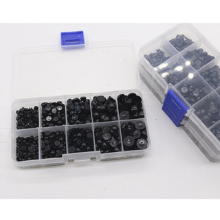 Hộp mắt thú dán đen 500cái đủ size
