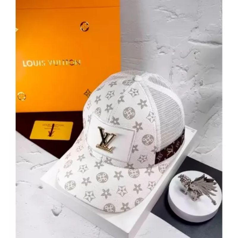 Nón kết, mũ lưỡi trai Unisex LV vải Kaki đẹp form chuẩn [Ảnh thật]