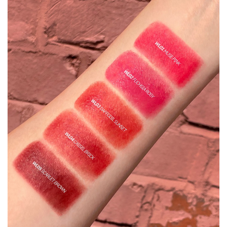 Son thỏi BLACK ROUGE Wearable Velvet Lipstick mềm mịn siêu lì.