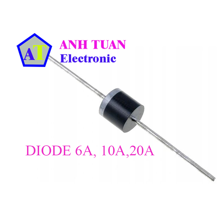 10 Chiếc Diode Chỉnh lưu 6A/ 10A/ 20A10, Hàng Mới - LOẠI ĐẸP