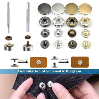 Bộ đột cúc (nút) 4 chi tiết