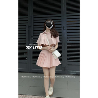 SET 2 MÓN XẾP LY, SET GỒM ÁO + CV XẾP LY