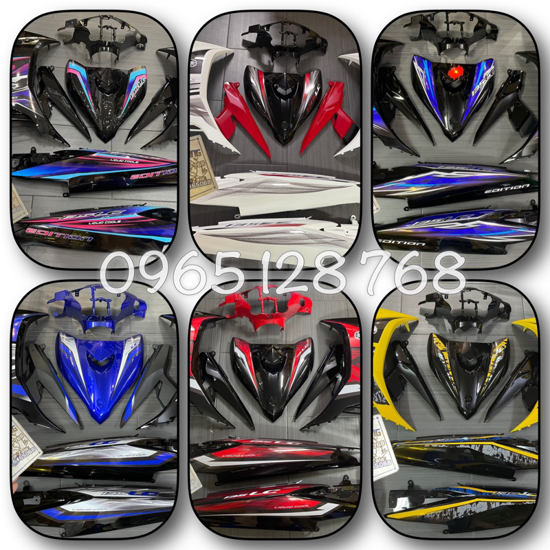 Dàn áo Ex 135  tem LC 135 đủ màu đẹp