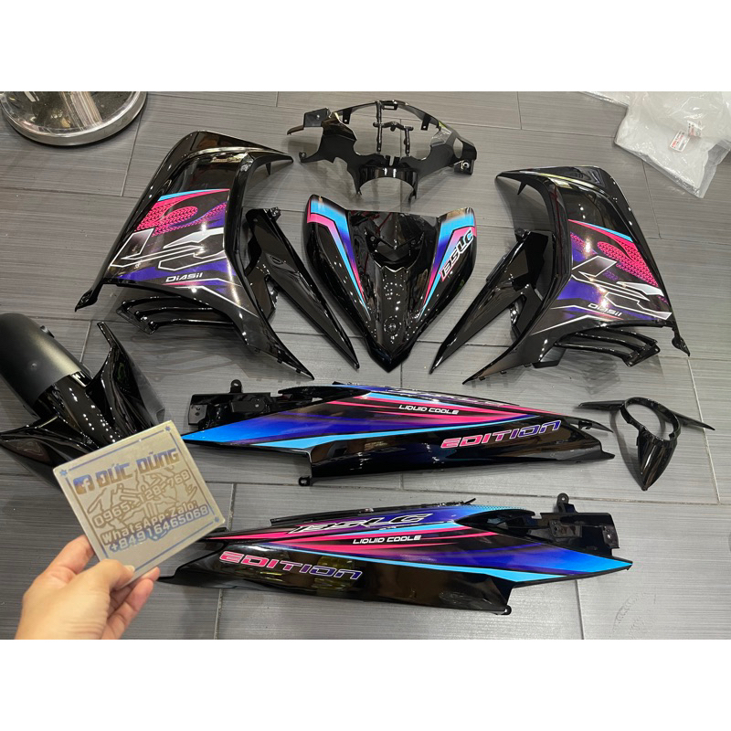 Dàn áo Ex 135  tem LC 135 đủ màu đẹp