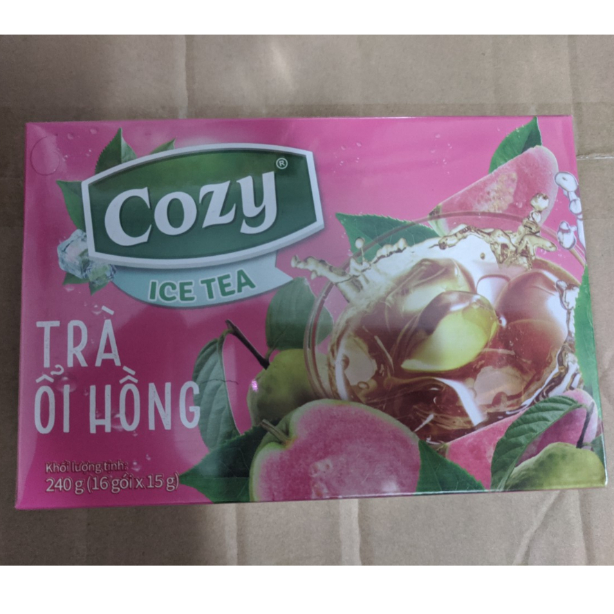 Trà Cozy Ổi Hồng Hòa Tan Icetea 240g 16gói *15gr