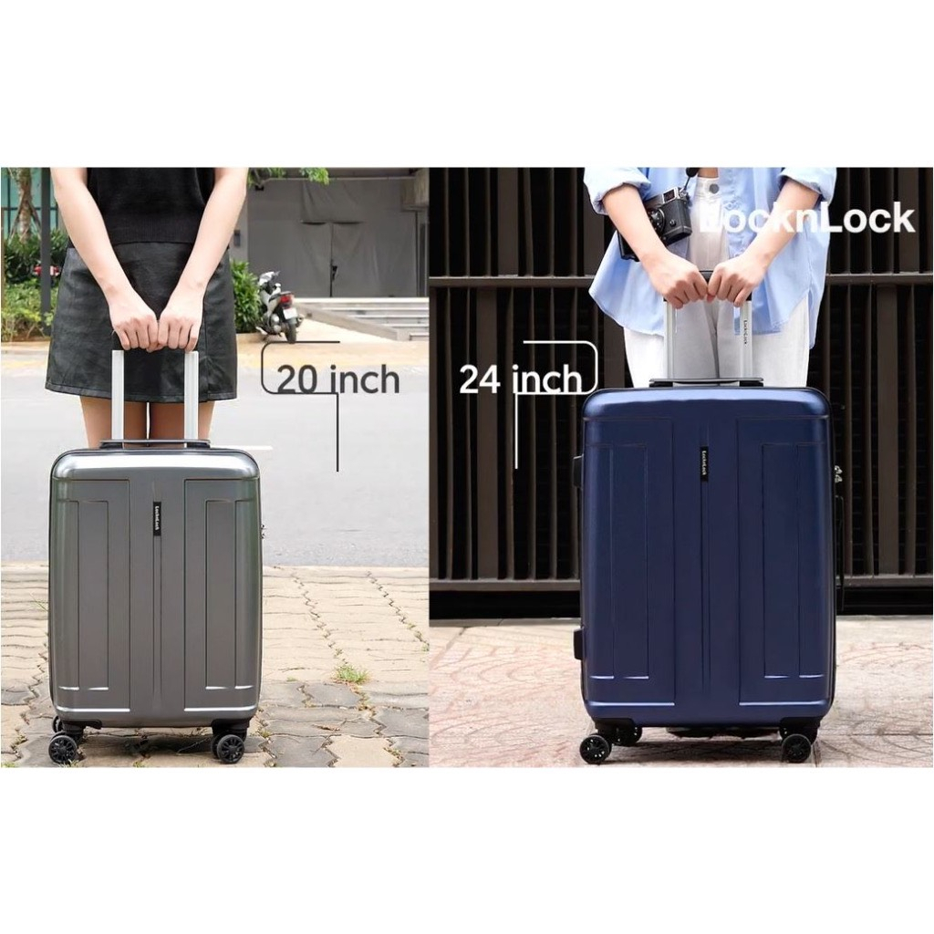 🌺  VALI LOCnLOCK LTZ619, 20INCH, LTZ620 24INCH - MÀU NAVY & GRAY - CHÍNH HÃNG