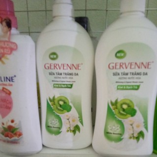 Sữa tắm trắng da gervenne chai 900ml