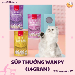 Súp thưởng Wanpy cho mèo 14gr
