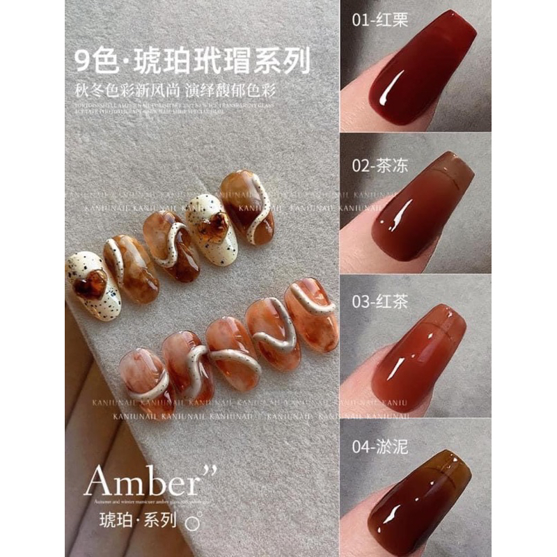 Sơn Gel Hổ phách làm Vân đá