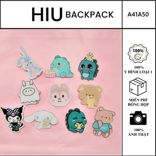 Ghim cài balo, sticker, huy hiệu cài balo, ghim cài áo, ghim cài trang trí - A41 - A50