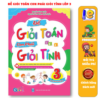 Sách - Để Giỏi Toán Con Phải Giỏi Tính 3 - Dành cho học sinh lớp 3 (1 cuốn)