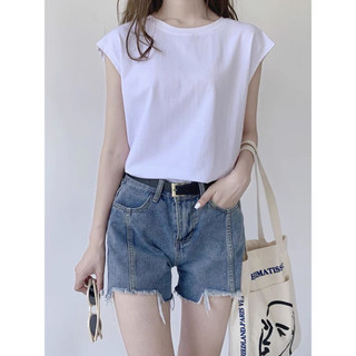 Áo Thun Nữ Sát Nách ALICEVN trẻ trung, áo thun 100% cotton trơn hàn quốc sát nách dáng rộng