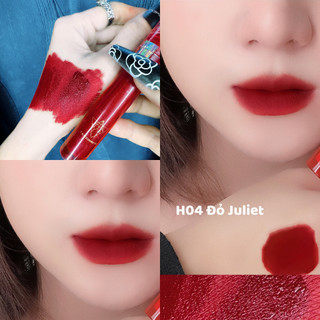 [H04 ĐỎ JULIET] Son TAM Màu ĐỎ JULIET Full Size