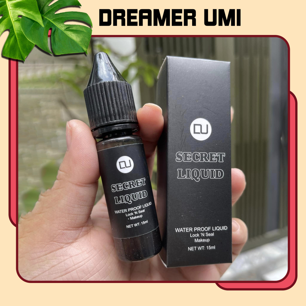 Dung dịch pha nền + gel + nhũ DREAMER UMI secret liquid 15ml (giúp chống nước) KN chumia