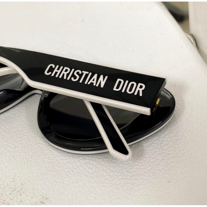 Kính râm oval CD Di.or thời thượng,kính mát dáng tròn tròng UV400