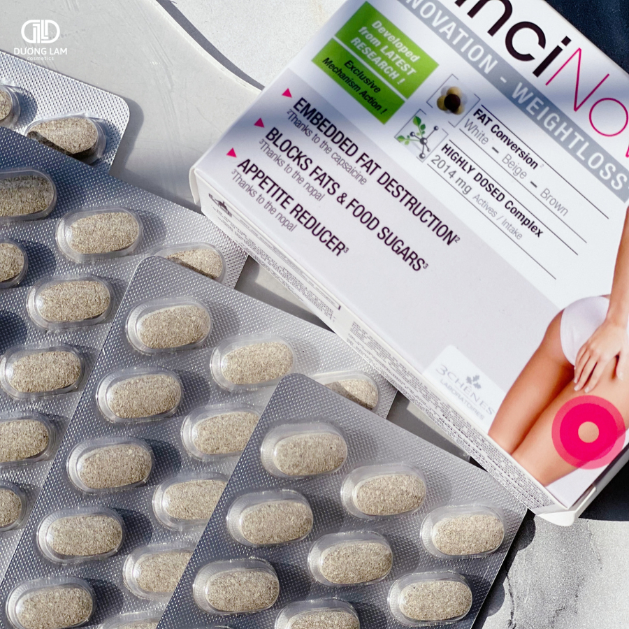 Viên giảm mỡ MinciNov - Minci Nov hộp 60 viên Pháp