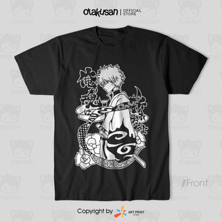 Áo thun Gintama Gintoki Sakata (Black) ngắn tay