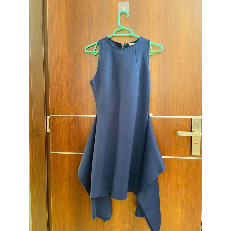Váy lane jt chính hãng xanh navy size M