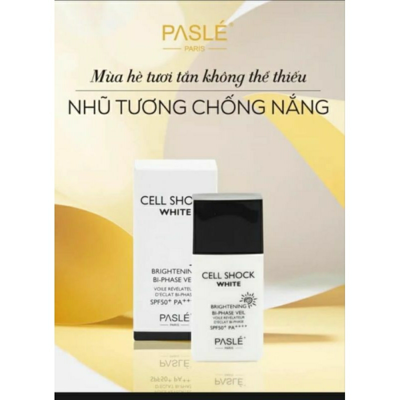Combo chống nắng nhũ tương và sữa rửa mặt Pasle