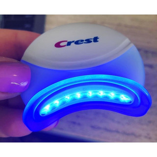 Full Set Dán Trắng Răng Crest 3D White Và Đèn Led Light