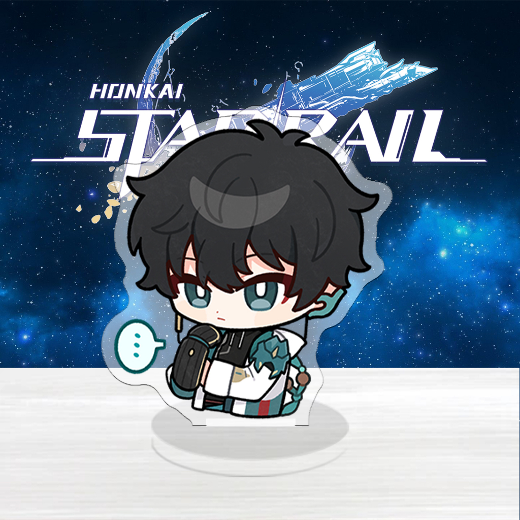 Standee Honkai Star Rail, mô hình Seele, Bronya, JingYuan, Kafka, Blade, Himeko, Bailu và các nhân vật khác