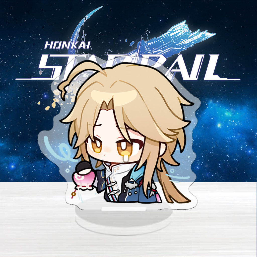 Standee Honkai Star Rail, mô hình Seele, Bronya, JingYuan, Kafka, Blade, Himeko, Bailu và các nhân vật khác