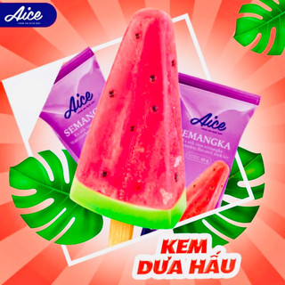 Kem Aice dưa hấu(kem đá tuổi thơ)