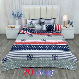 sét drap vỏ gối 4 món