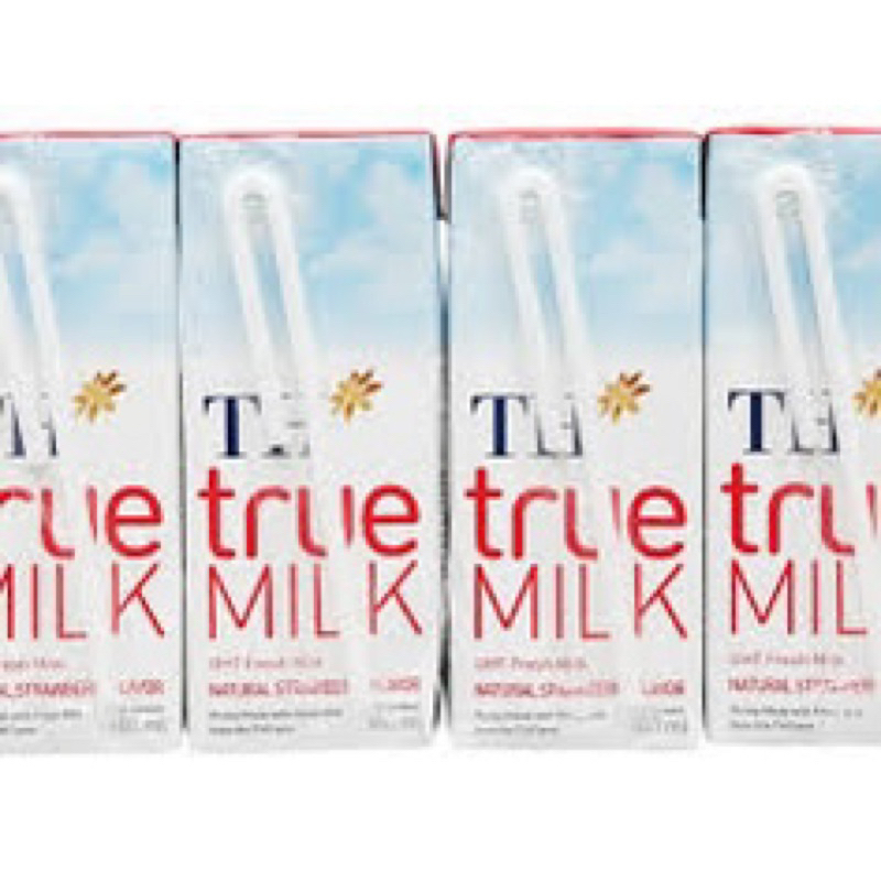 Thùng sữa th milk hương dâu 180ml