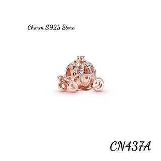CHARM PAN ALE CỖ XE VƯƠNG MIỆN ĐÍNH ĐÁ VÀNG HỒNG HÀNG CAO CẤP