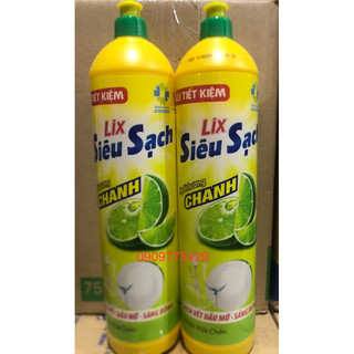 Nước Rửa Chén Lix 750g