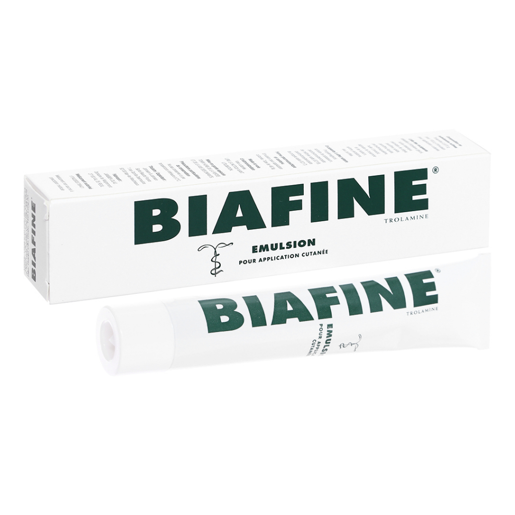 Nhũ tương bôi da Biafine lành bỏng độ 1 và 2, đỏ da tuýp 46.5g - 93g