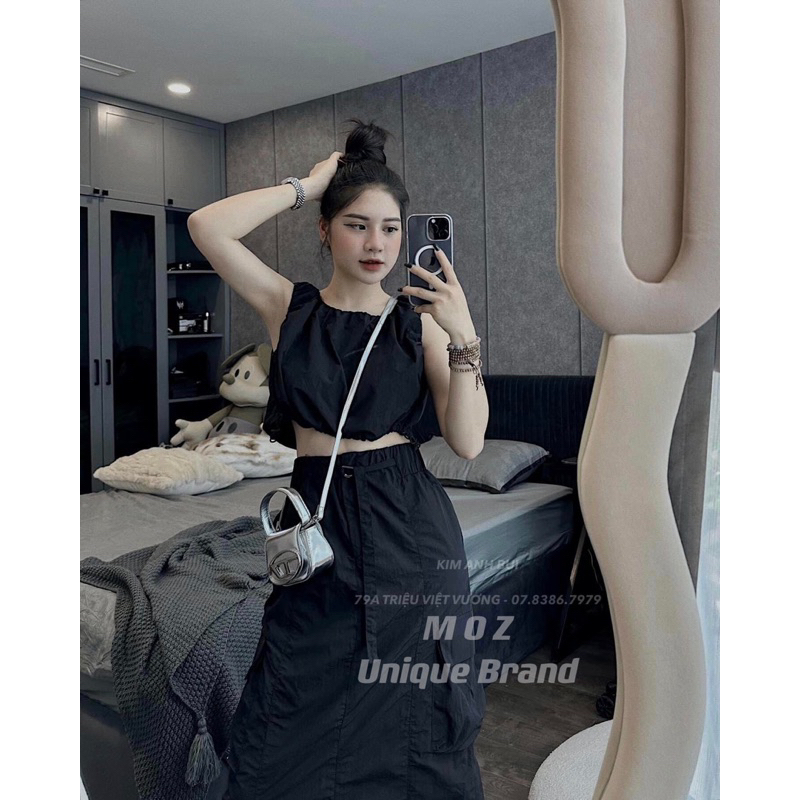 Set Zarra đen siu hot Kim Anh Bùi