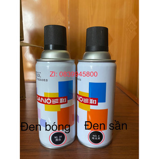 Sơn sano đen bóng,đen sần, màu bóng