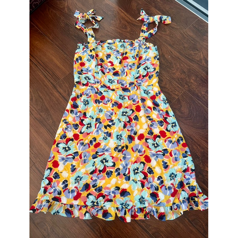 Đầm dây hoa nhí BCBG