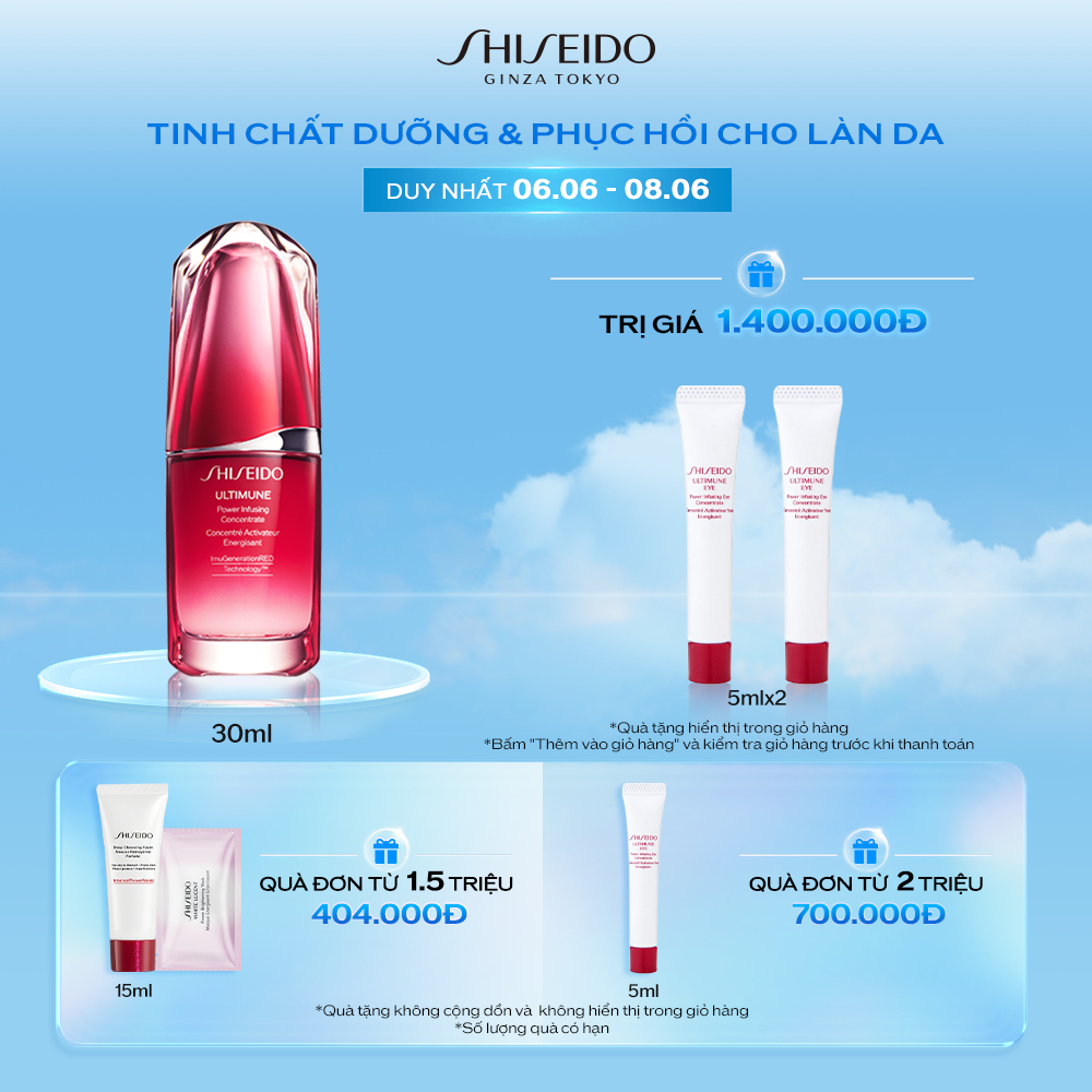  Tinh chất dưỡng da Shiseido Ultimune Power Infusing Concentrate 30ml