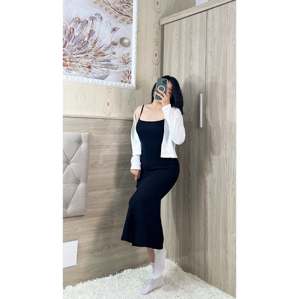 Set đầm đuôi cá kèm áo bigsize trẻ trung dịu dàng phong cách hàn quốc,Set váy ôm kèm áo bigsize