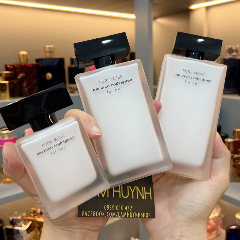Nước hoa NARCISO PURE MUSC Trắng 5ml - 10ml